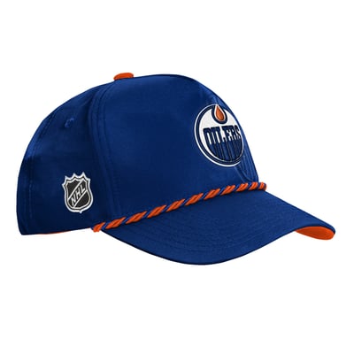 Youth Edmonton Oilers  Fanatics Royal Authentic Pro Snapback Hat