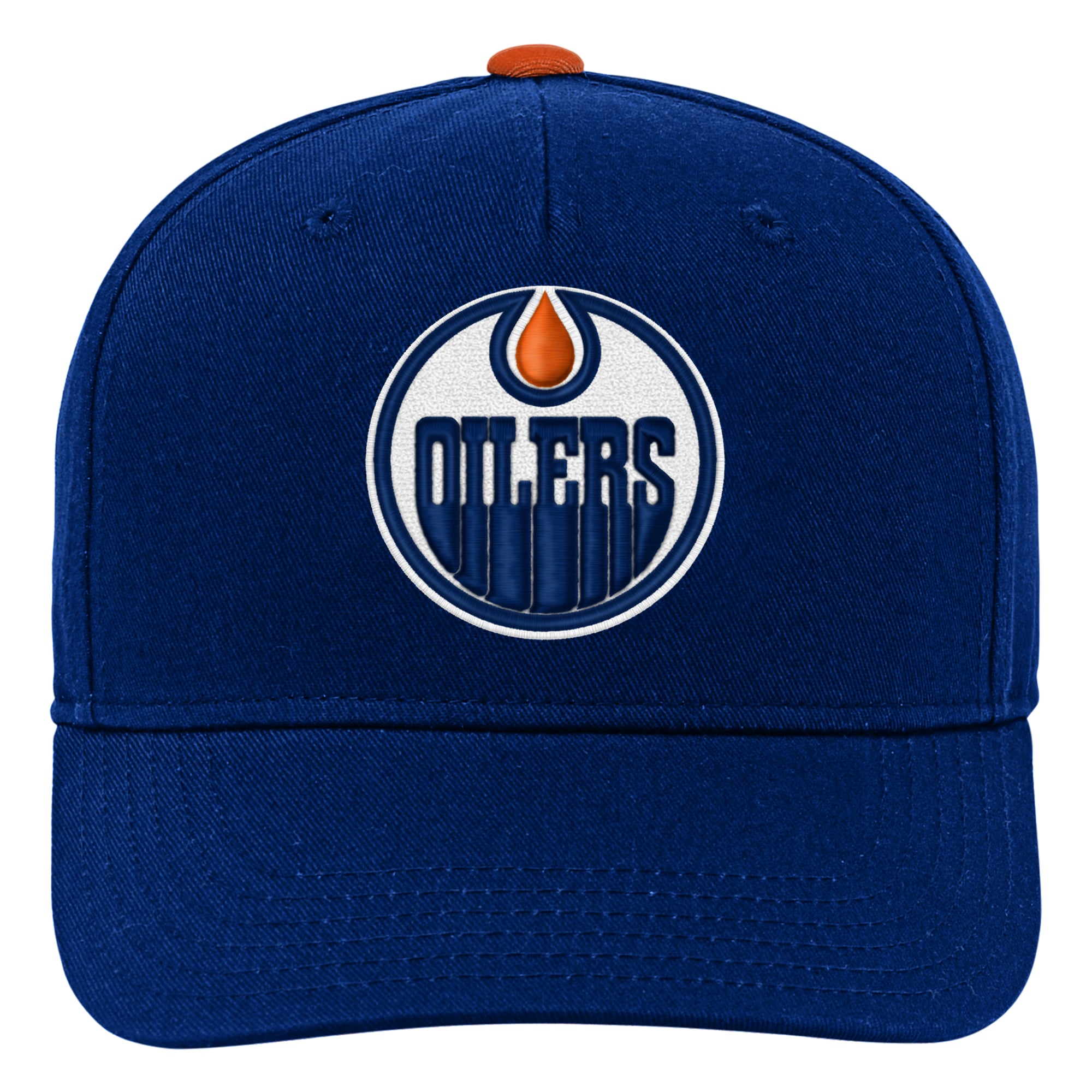 Casquette ajustable Youth Outerstuff avec logo des Royal Edmonton Oilers