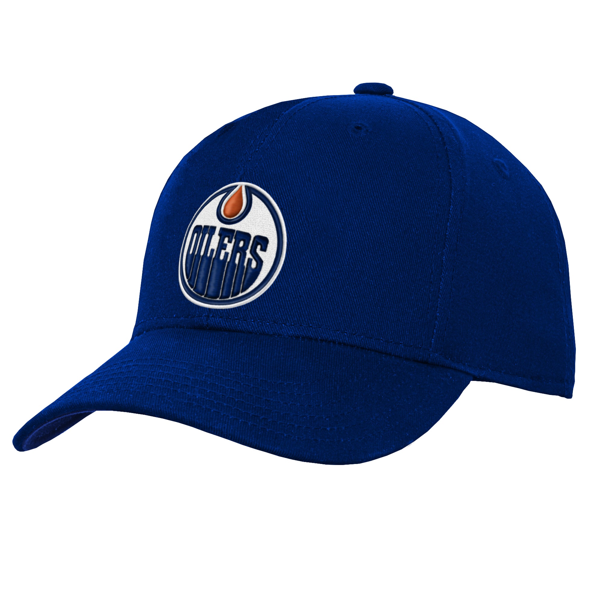 Casquette flexible Outerstuff pour jeunes avec logo des Royal Edmonton Oilers
