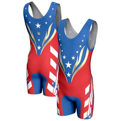 El Grande Americano ProSphere Youth Heritage In-Ring Singlet - White/Red/Blue