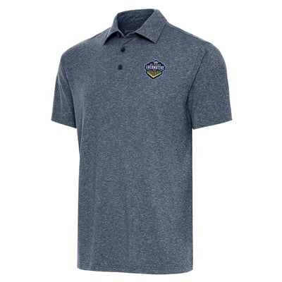 El Paso Locomotive FC Antigua Tall Par 3 Polo - Heather Navy
