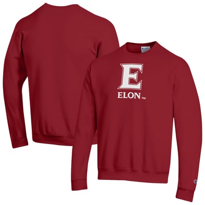 Elon Phoenix Champion  Eco Powerblend Sweatshirt - Maroon