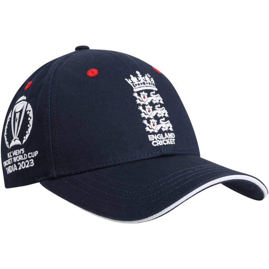 Cricterer Cap England ICC Mens Cricket World Cup Team Cap Navy, 41% OFF