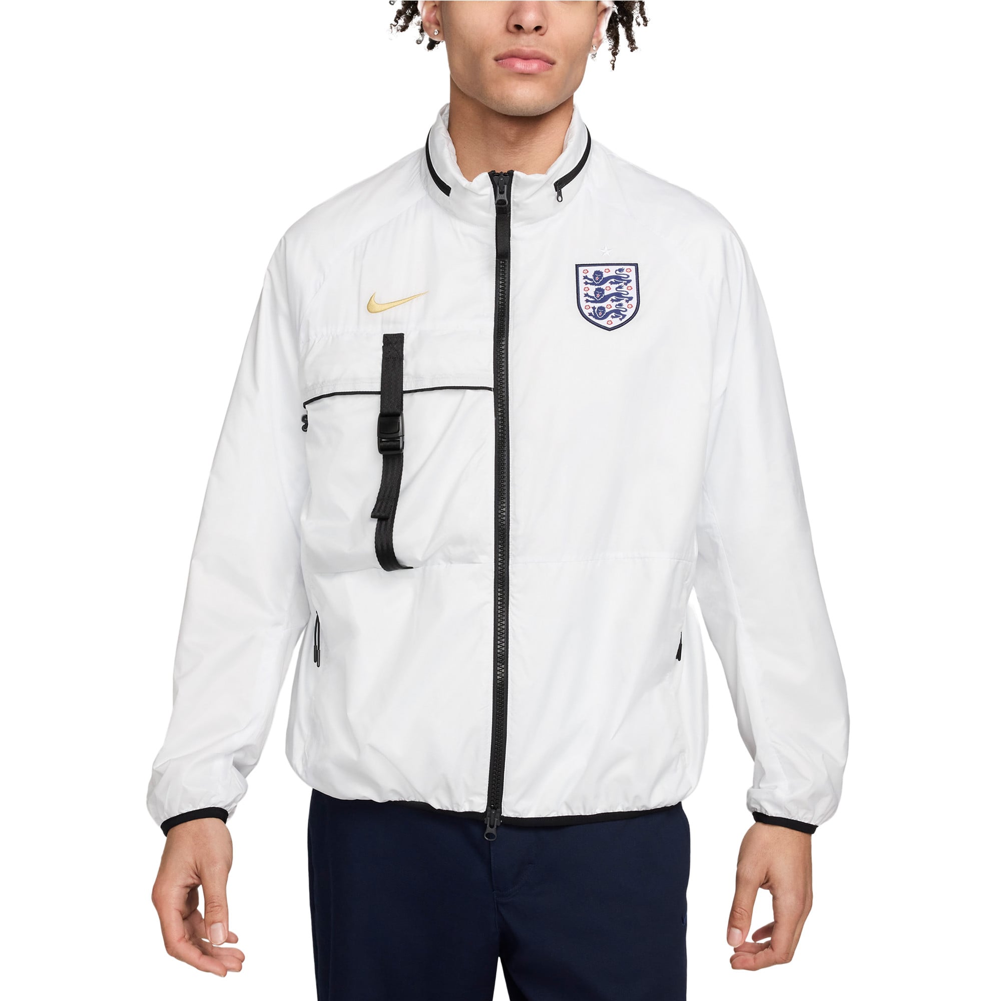 England Nike Halo Anthem Jacket - White
