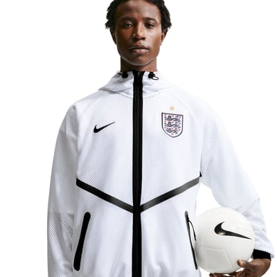 England Nike 'KMC' Anthem Jacket - White