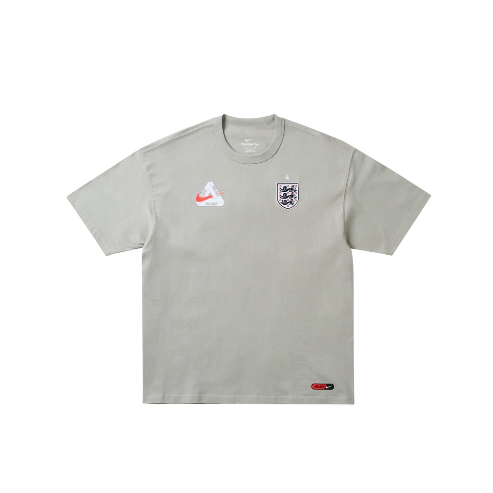 England Nike x Palace Premium T-Shirt - Pewter Grey