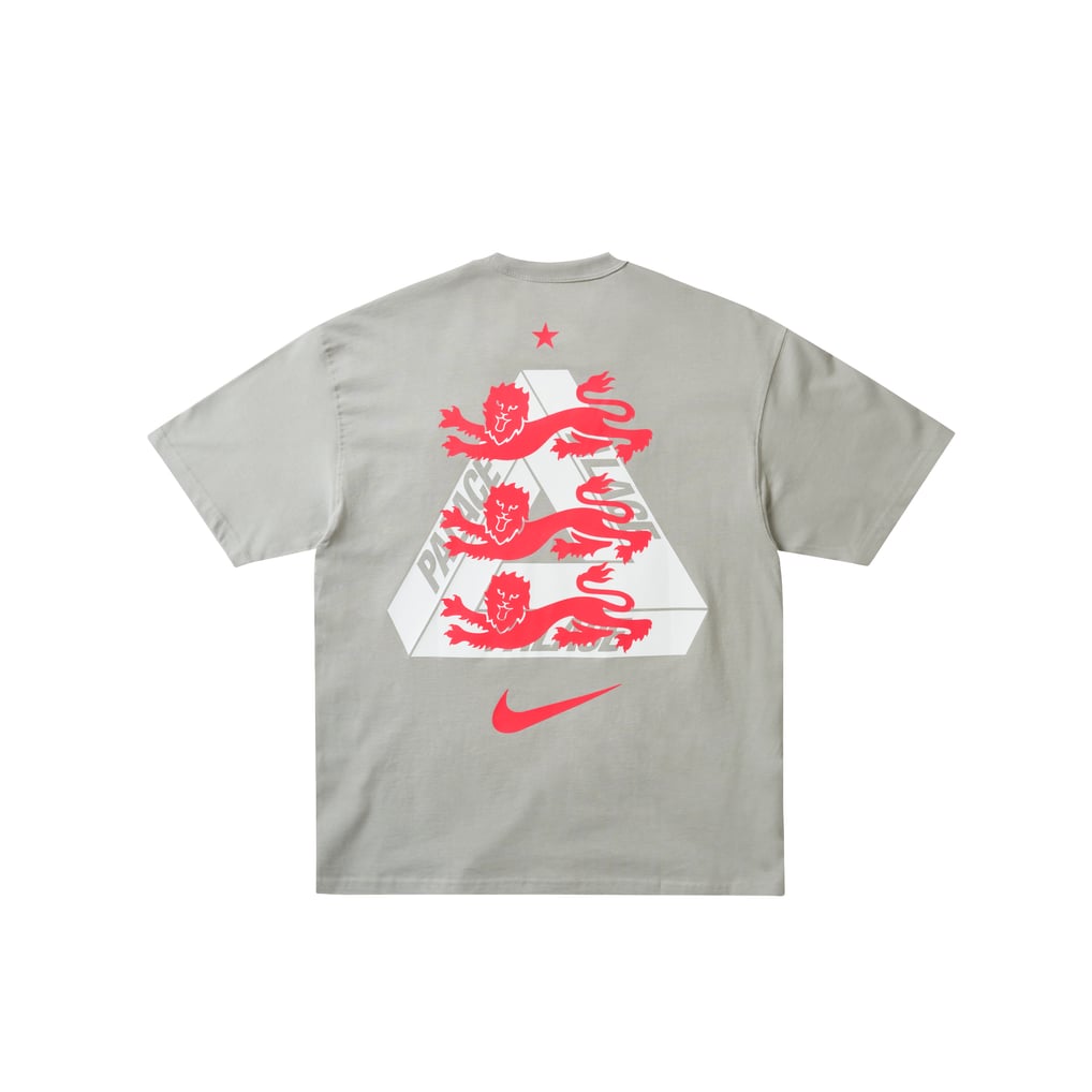 England Nike x Palace Premium T-Shirt - Pewter Grey
