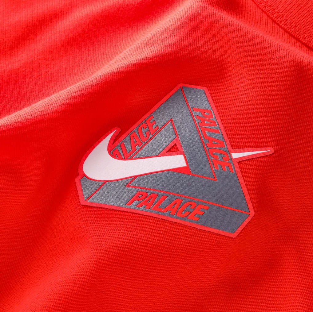 England Nike x Palace Premium T-Shirt - Red