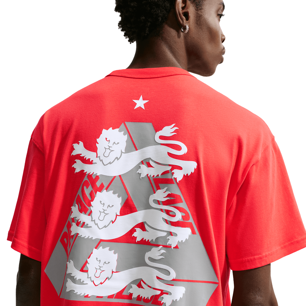 England Nike x Palace Premium T-Shirt - Red