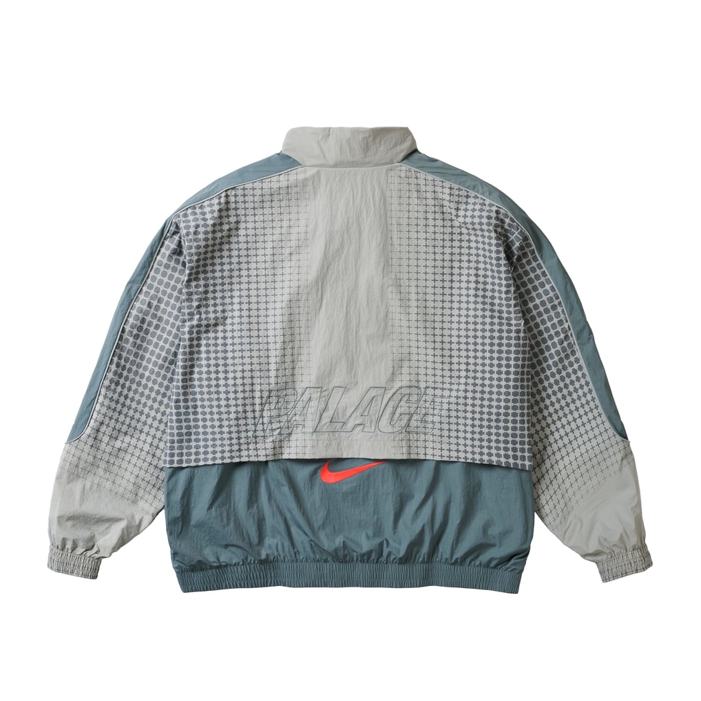 England Nike x Palace Solo Swoosh Track Jacket - Pewter Grey