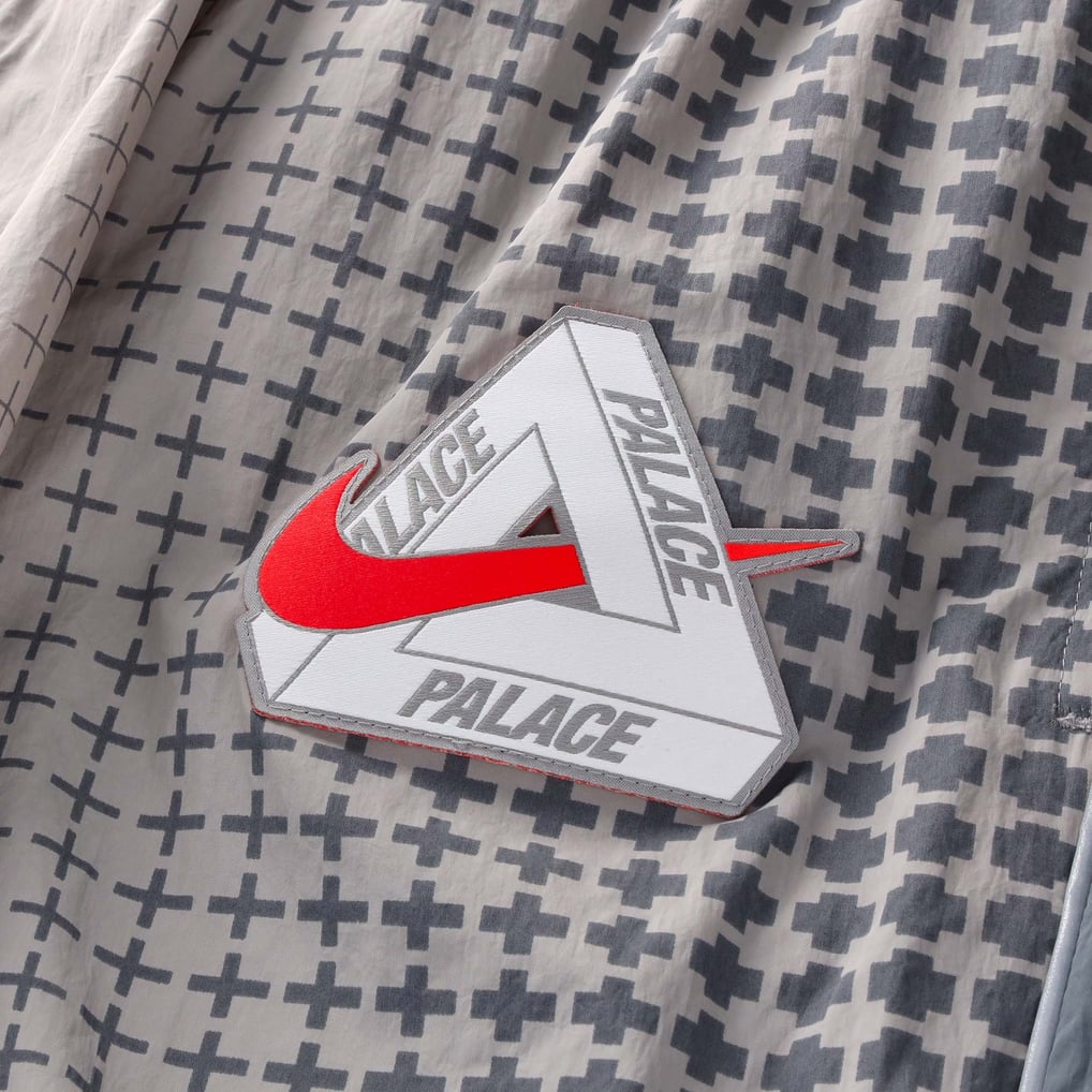 England Nike x Palace Solo Swoosh Track Pants - Pewter Grey