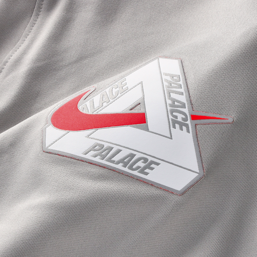 England Nike x Palace Strike Training Drill Top - Pewter Grey