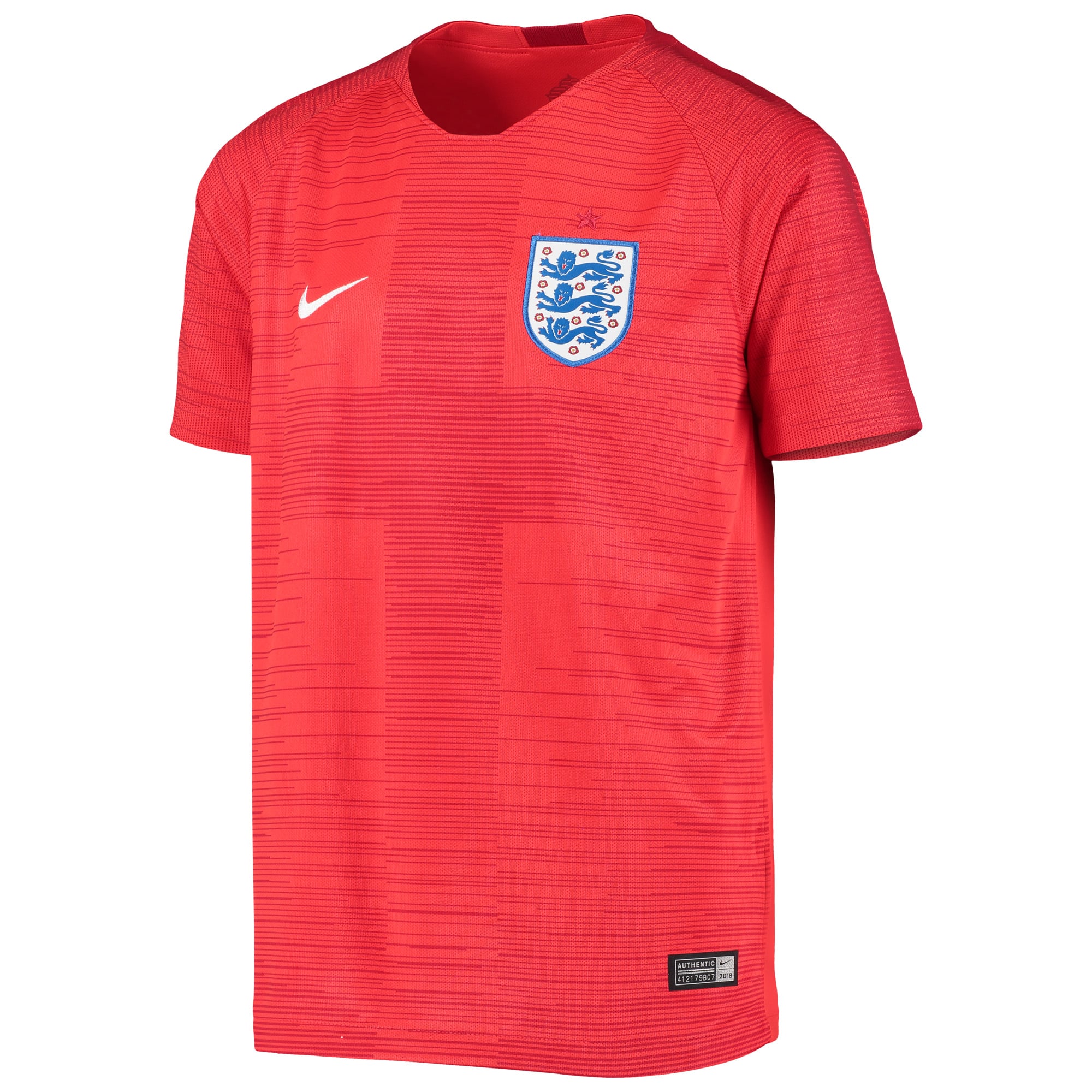 England サッカー ユニフォーム レッド Youth Nike Red England National Team 2018 Replica Away Jersey