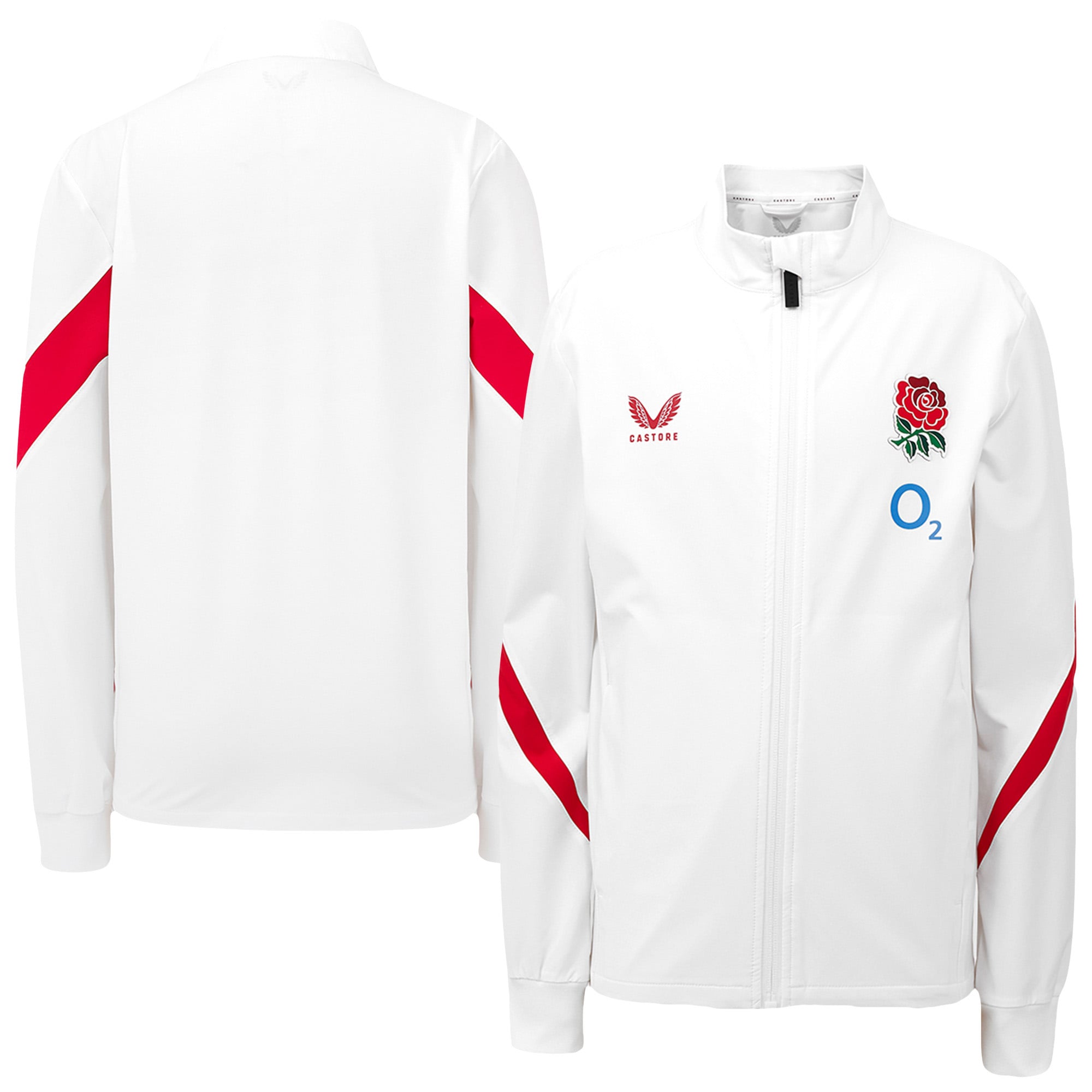Veste Vintage Rugby Années 80 - Saints RLFC - Rouge Et Blanc - Taille M/L - Angleterre