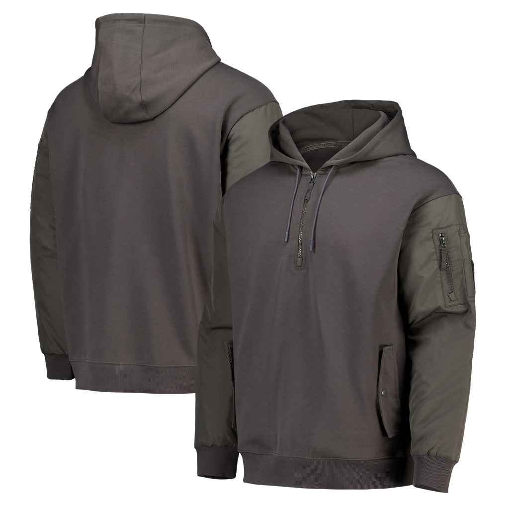 England Rugby Elements Hybrid Quarter Zip Hoodie