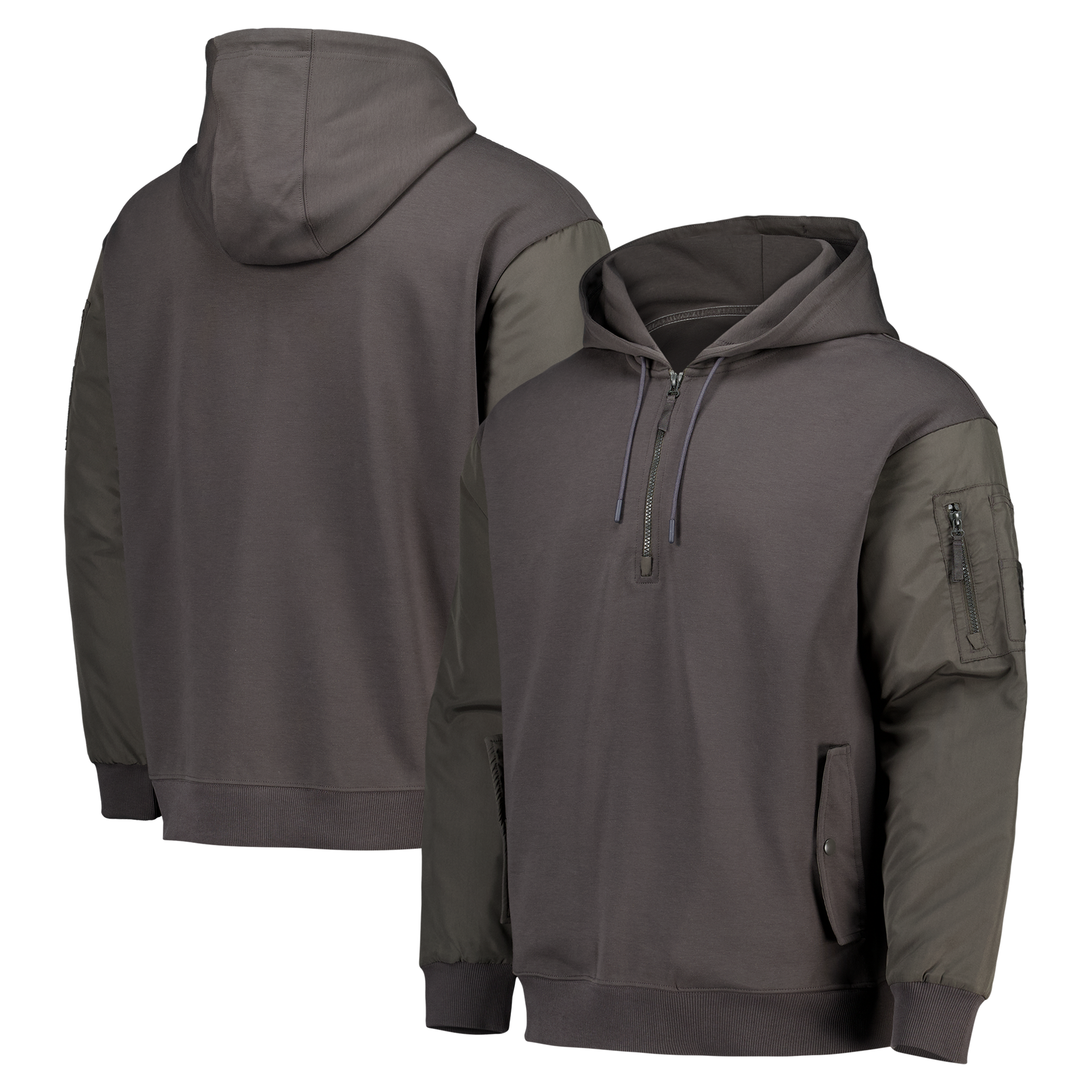 England Rugby Elements Hybrid Quarter Zip Hoodie
