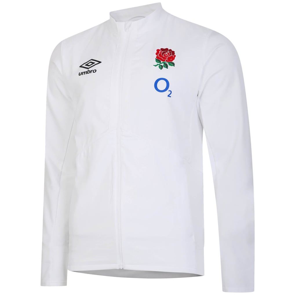 England Rugby Home Anthem Jacket - White