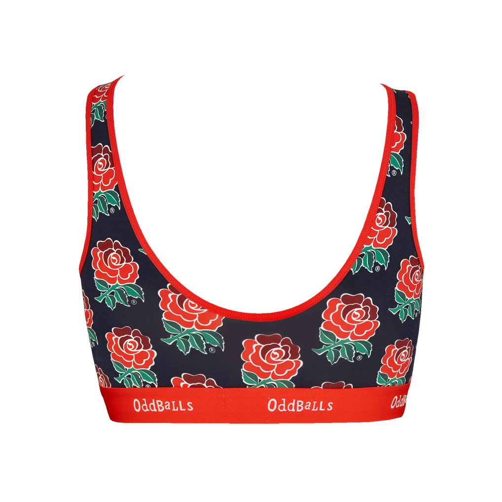 Rubby Football England Rugby Oddballs 2026/27 Womens Bralette - Navy
