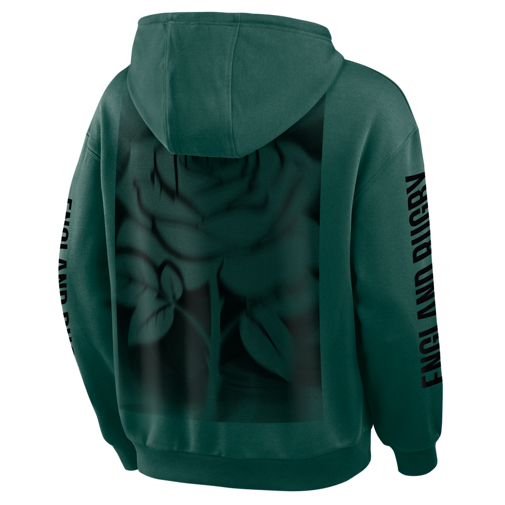 England Rugby Street Oversized Hoodie - Green