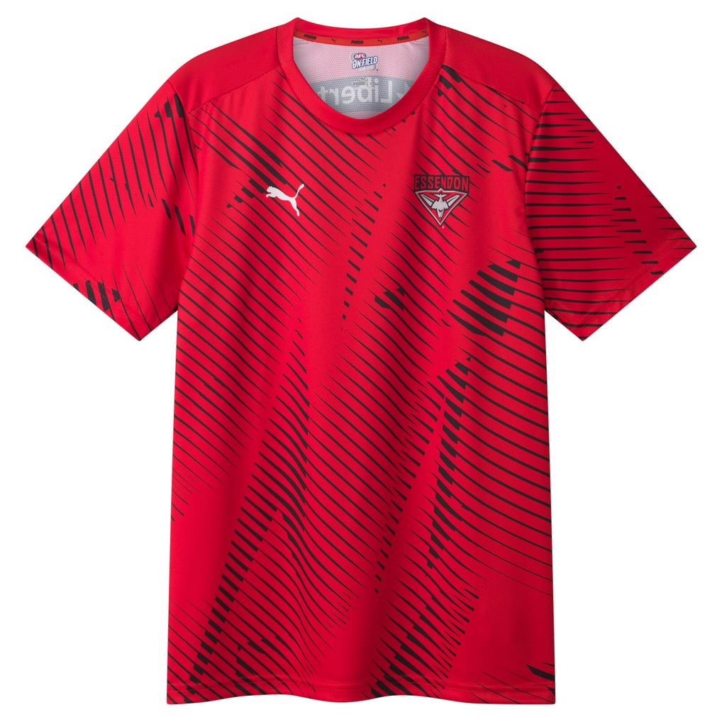 Essendon Football Club 2026 PUMA Training Tee - Mens - Red