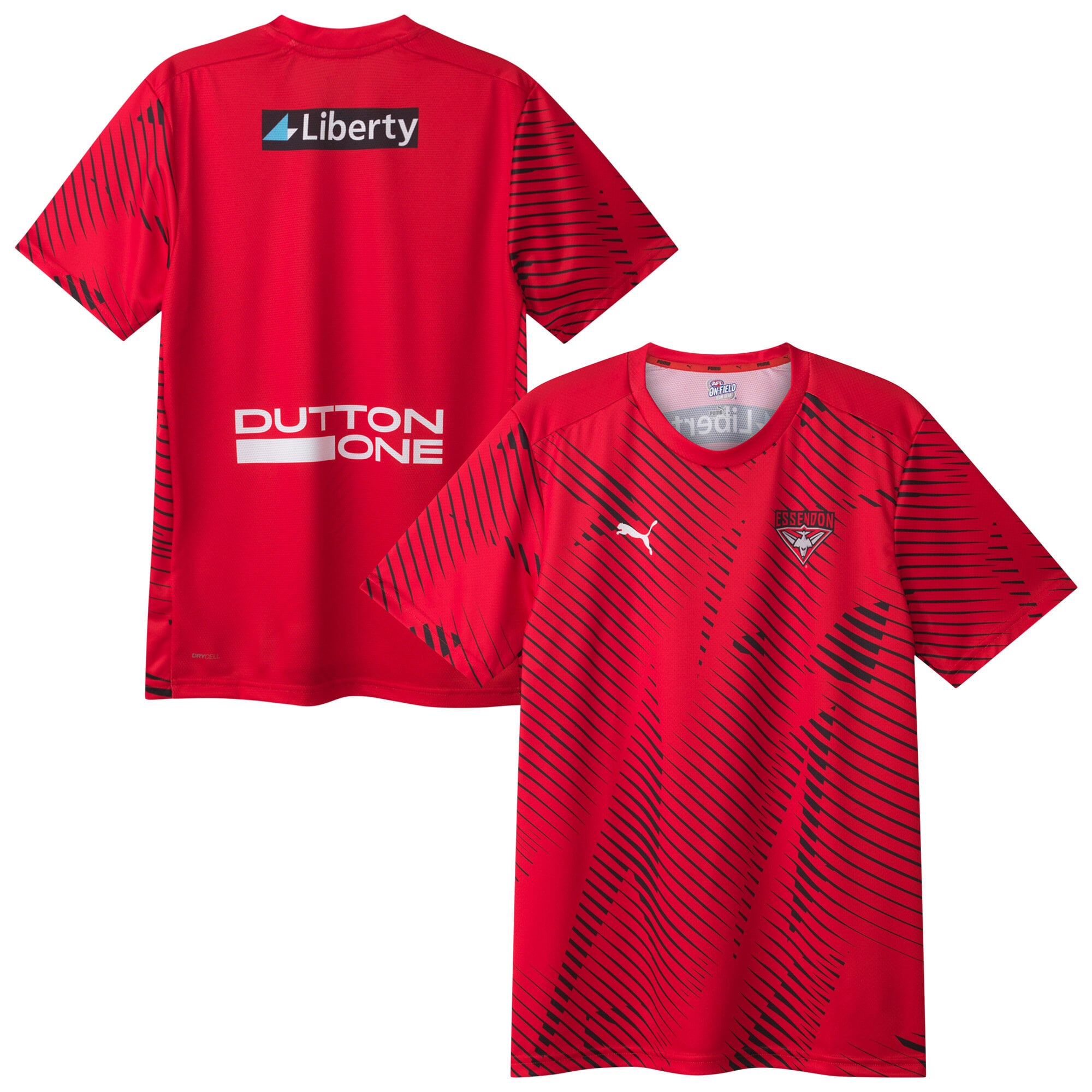 Essendon Football Club 2026 PUMA Training Tee - Mens - Red