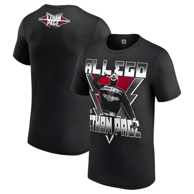 Ethan Page All Ego Photo T-Shirt - Black