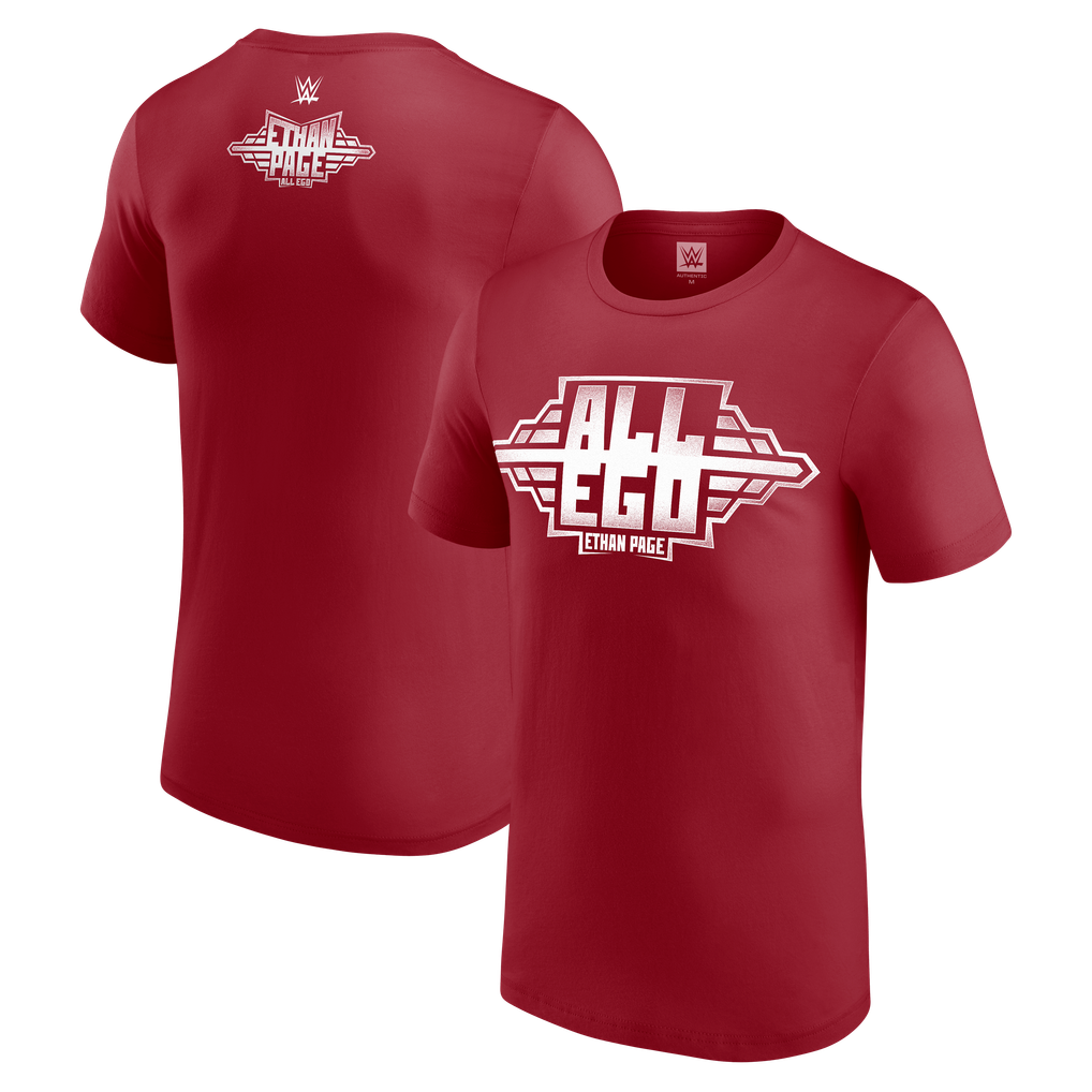 Click Sign Red Men's Red Ethan Page All Ego T-Shirt