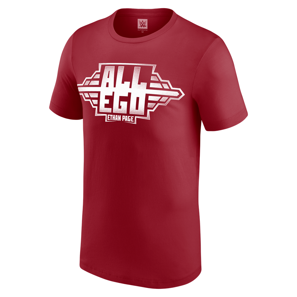 Click Sign Red Men's Red Ethan Page All Ego T-Shirt
