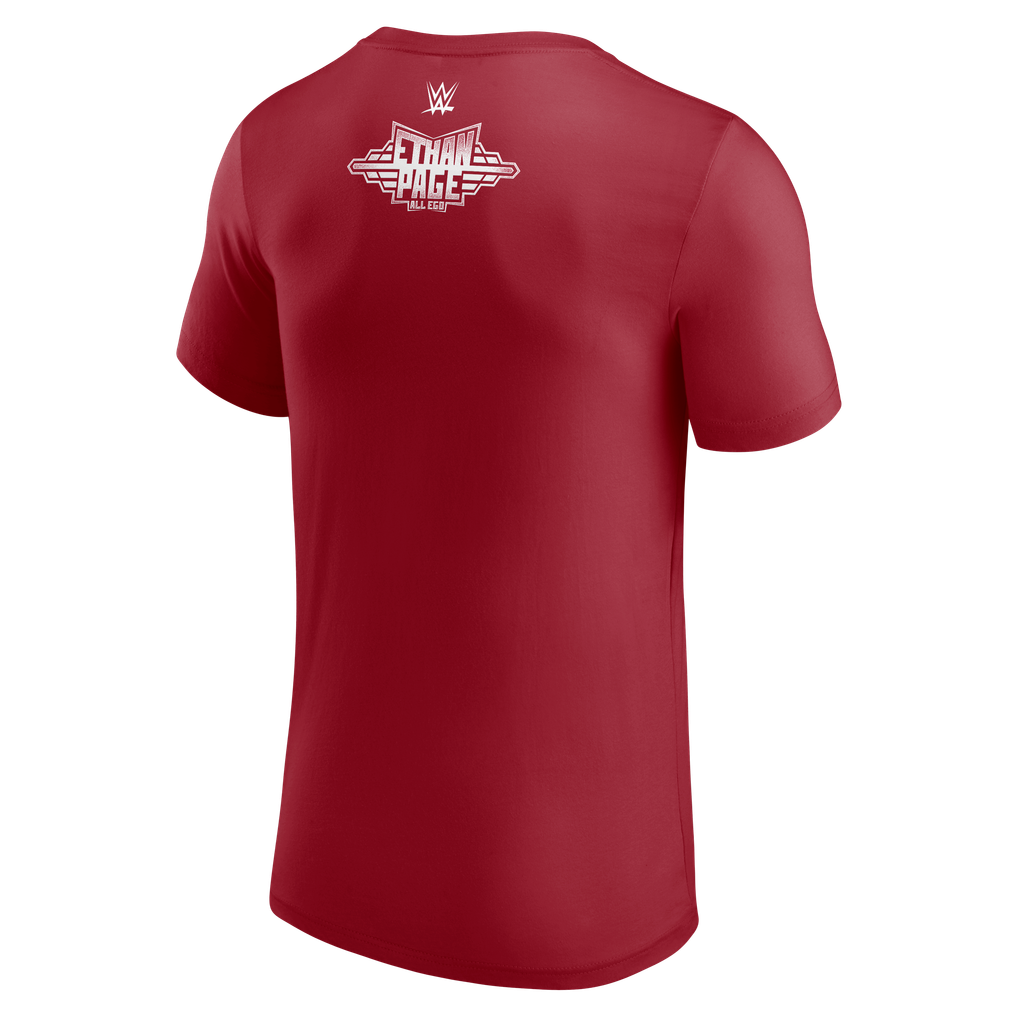Click Sign Red Men's Red Ethan Page All Ego T-Shirt
