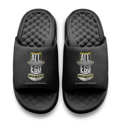 Ethan Page WWE ISlide Unisex All Ego Motive Slide Sandals - Black