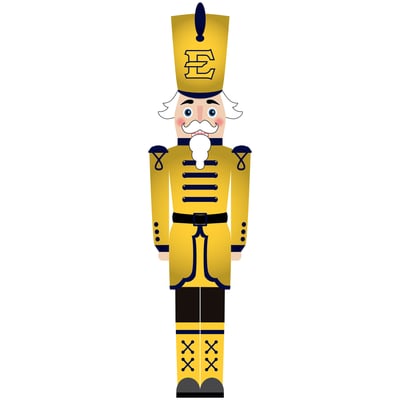 ETSU Buccaneers 46" Nutcracker Leaner