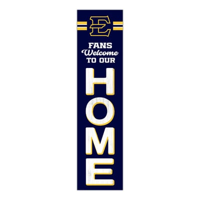 ETSU Buccaneers 48" Welcome to Our Home Leaner