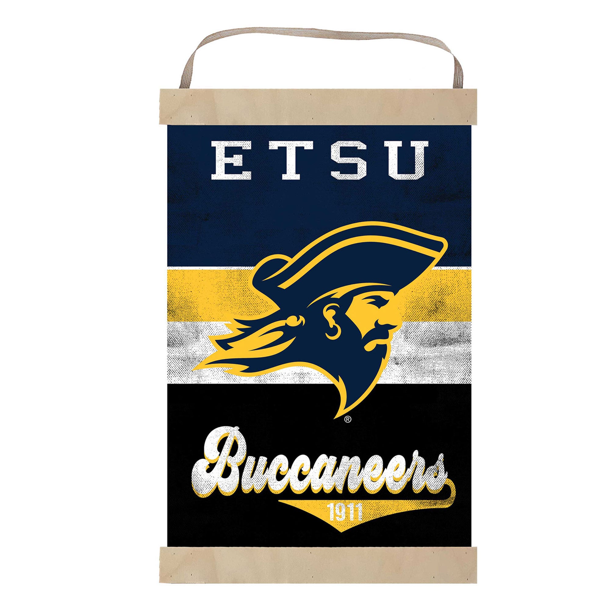 Etsu Buc Logo East Tennessee State University ETSU Buccaneers Retro