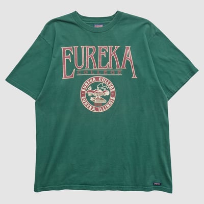 Eureka Red Devils Jansport 90s T-shirt - Green - L by Fanatics Real Vintage