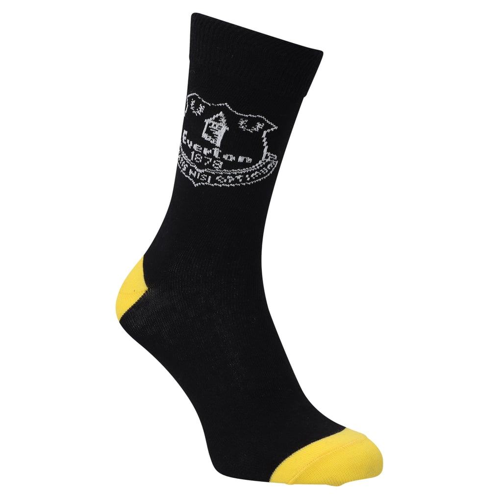 Everton 7 Days a Week Socks - Black - Unisex