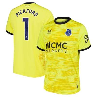 Maillot de gardien Extérieur Everton Castore 2026-27 avec flocage Pickford 1