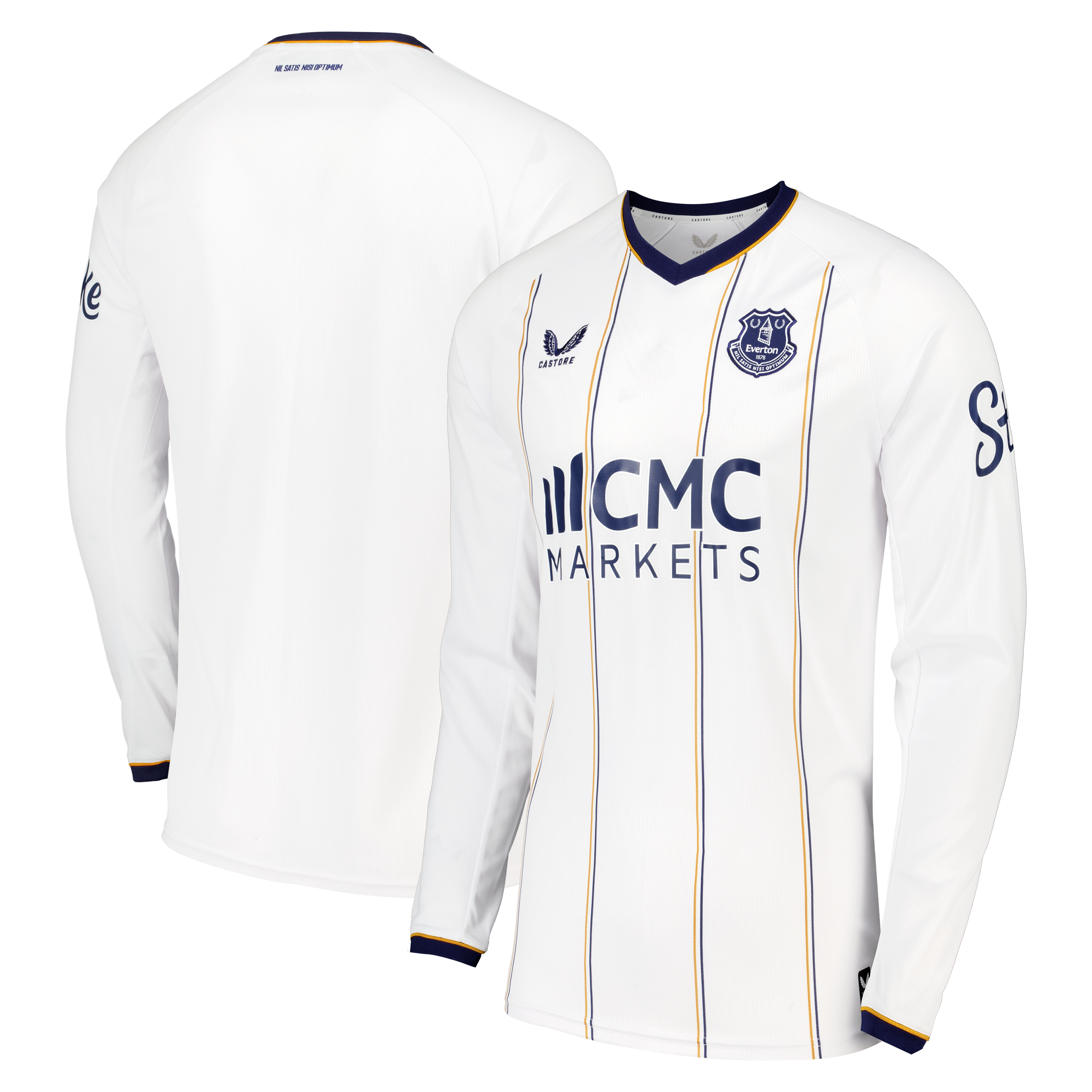 Everton Castore Away Replica Shirt 2026-27 - Long Sleeve