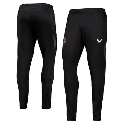 Everton Castore Coaches Training Zipped Pants - Dark Blue - Kids
