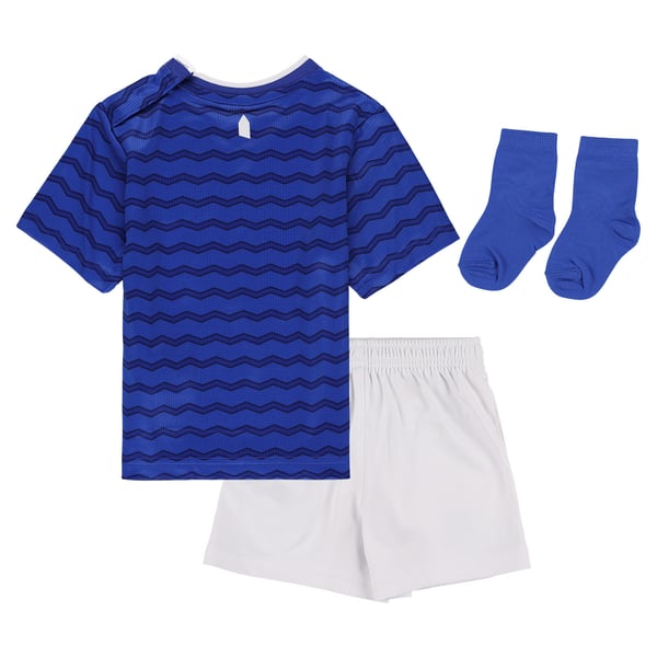 Completo Everton 2017-2018 Per Bambini E Neonati – Blu E Bianco, Maglia E Pantaloncini Umbro Originali