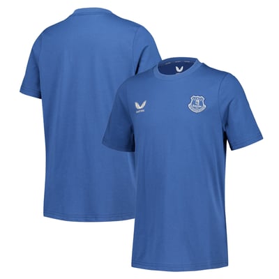 Everton Castore Off Pitch T-Shirt - Blue - Kids