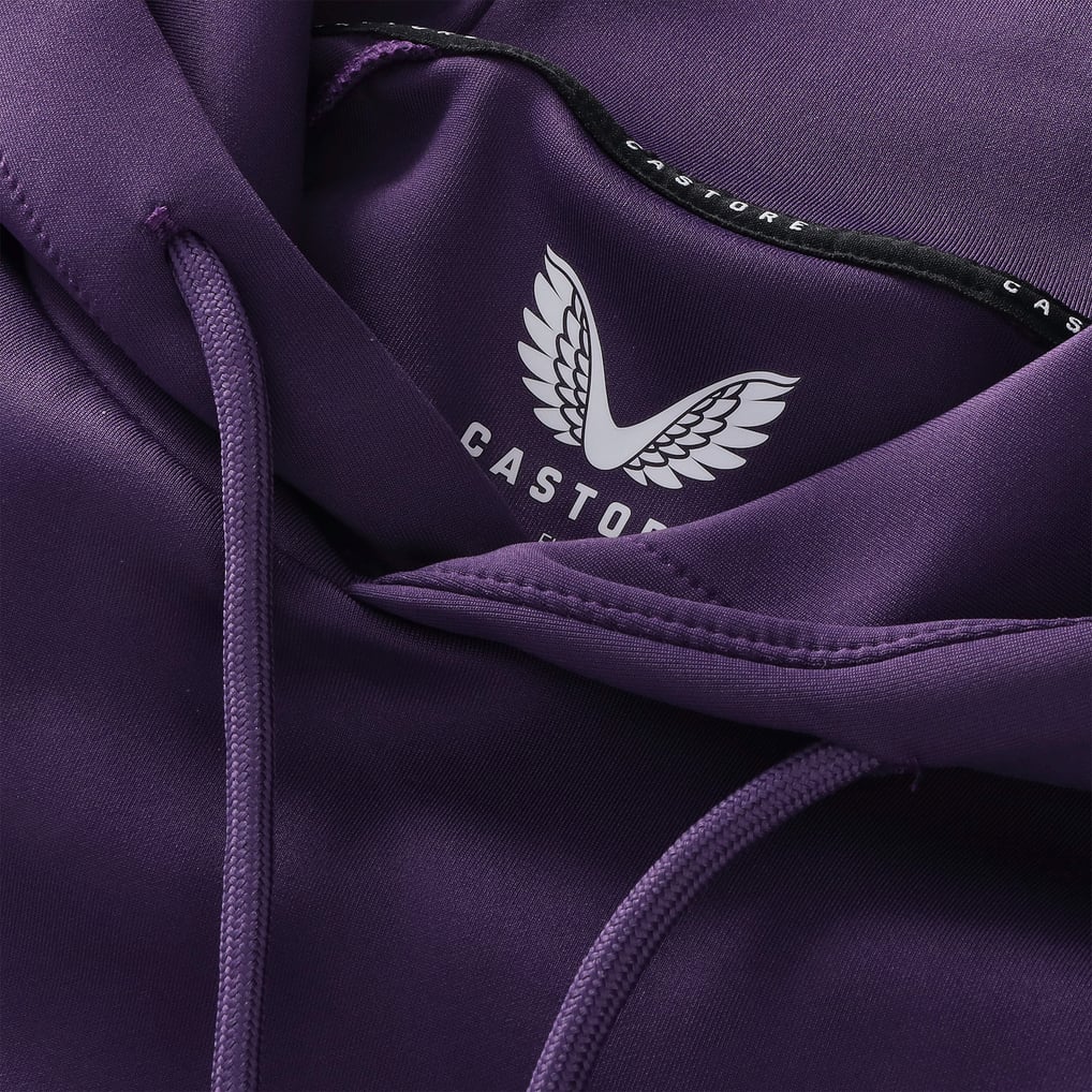 Everton Castore Players Presentation Hoodie - Purple