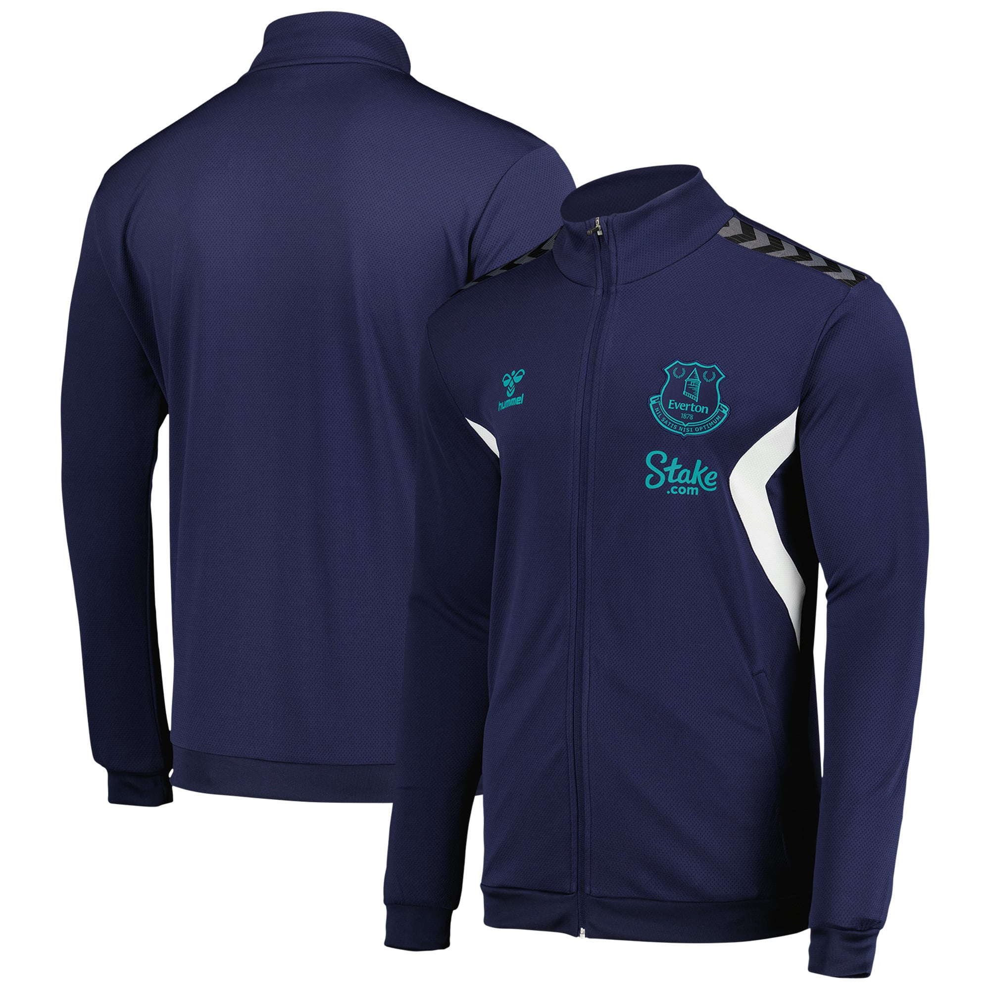 Everton Hummelトラックスーツトラック ジャケット - ネイビー