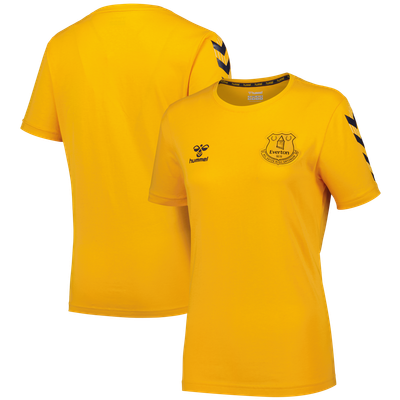 Everton Hummel Travel T-Shirt - Amber - Womens