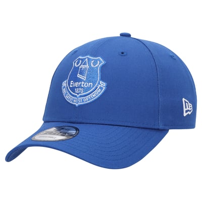 Everton Wackelmütze „Hafnia“ Blau – Gewebter Stoffaufnäher In Erwachsenengröße, Fußball-Fanartikel, Souvenir