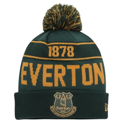 Everton New Era Sports Bobble Hat - Green - Unisex