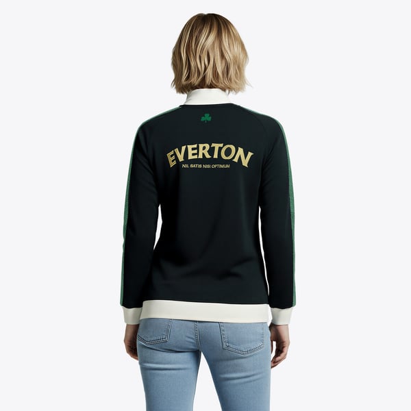 Sweat à Capuche Everton 22/23 Bleu Marine - Marque Hummel - Neuf Avec étiquettes Homme