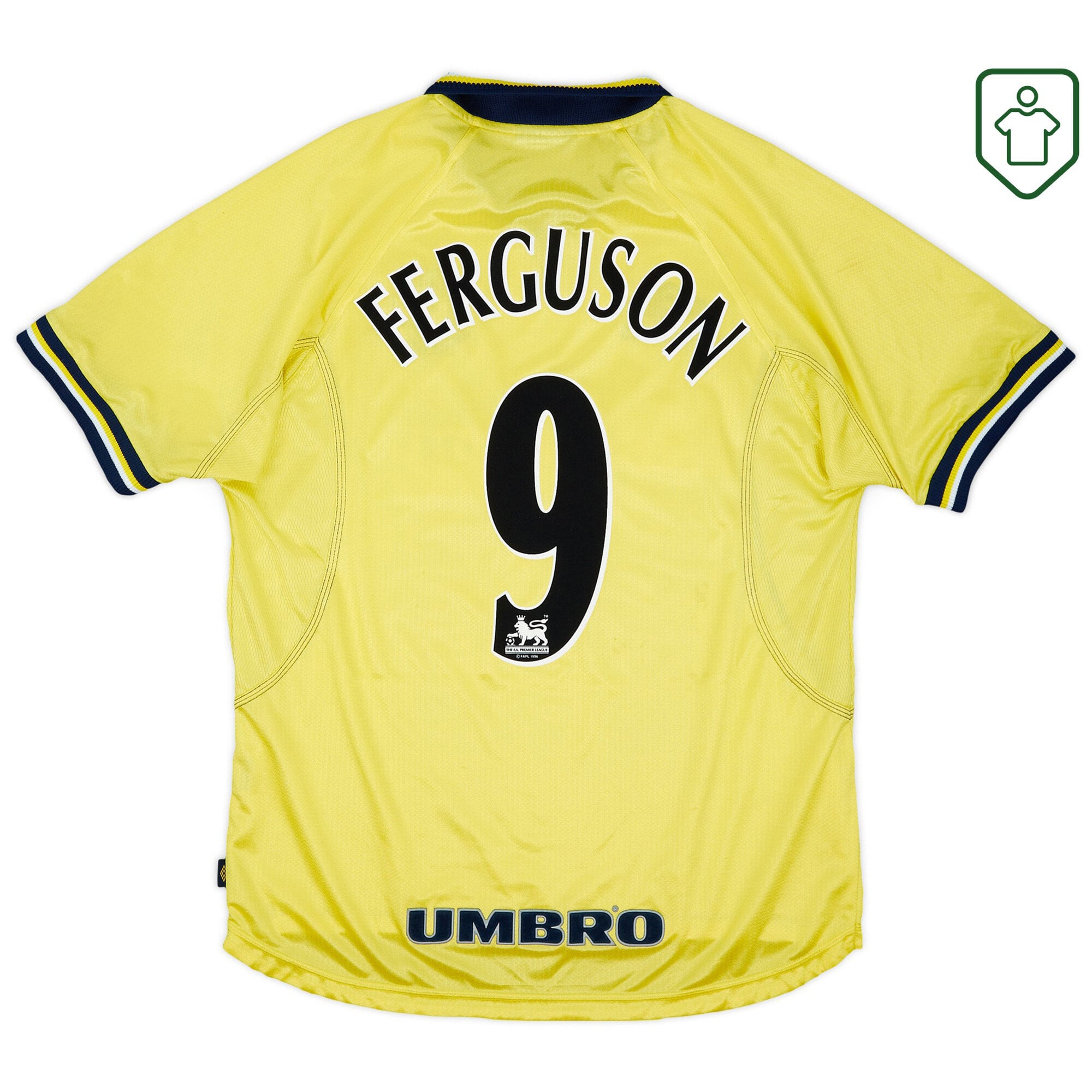Maillot De Football Everton Troisième 1998/1999 - Umbro - Taille L - Occasion - Authentique