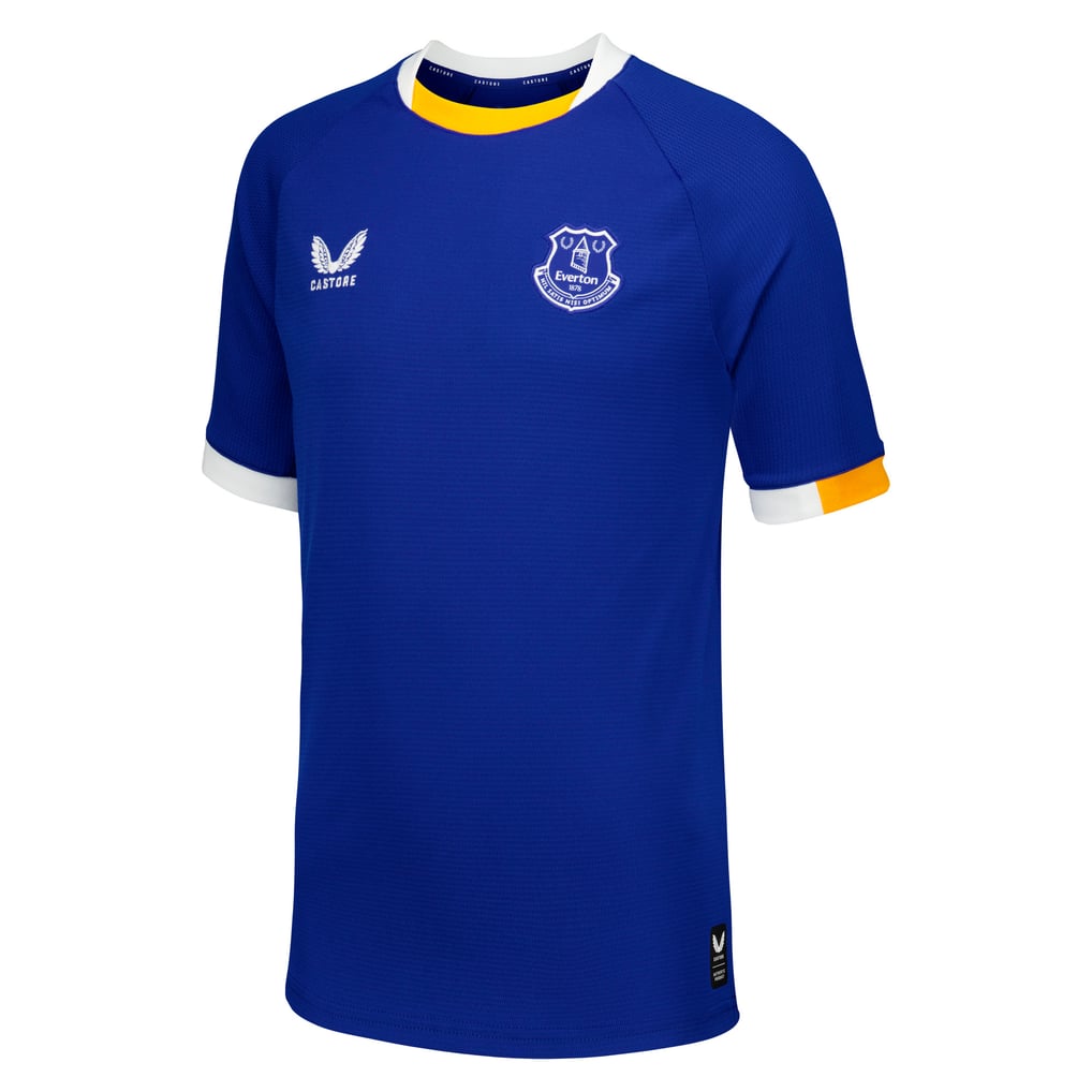 Everton WSL Castore Home Replica Shirt 2026-27 - Kids with Galli 22 ...
