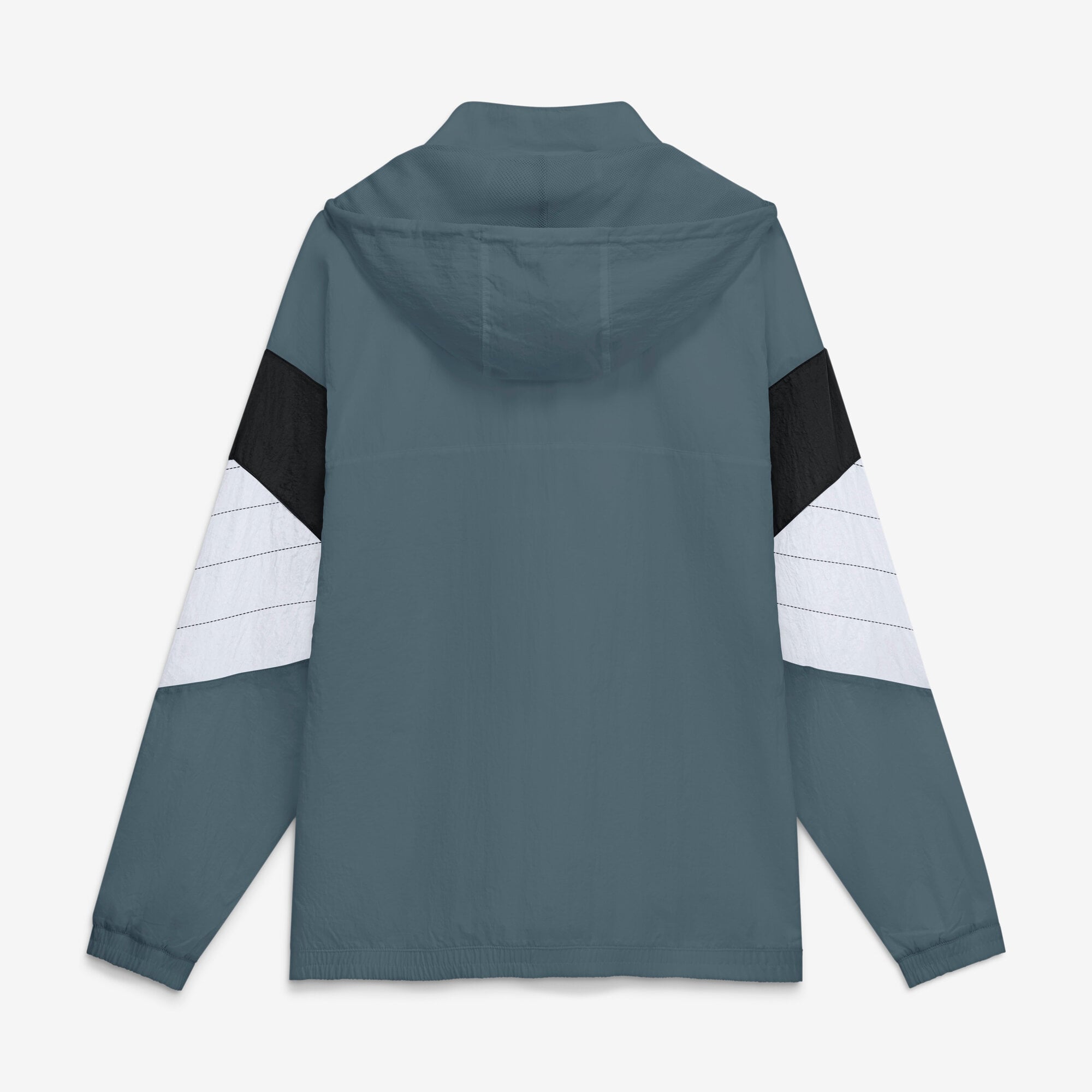 Men's Fanatics Gray Everton Hooded Quarter-Zip Track Jacket