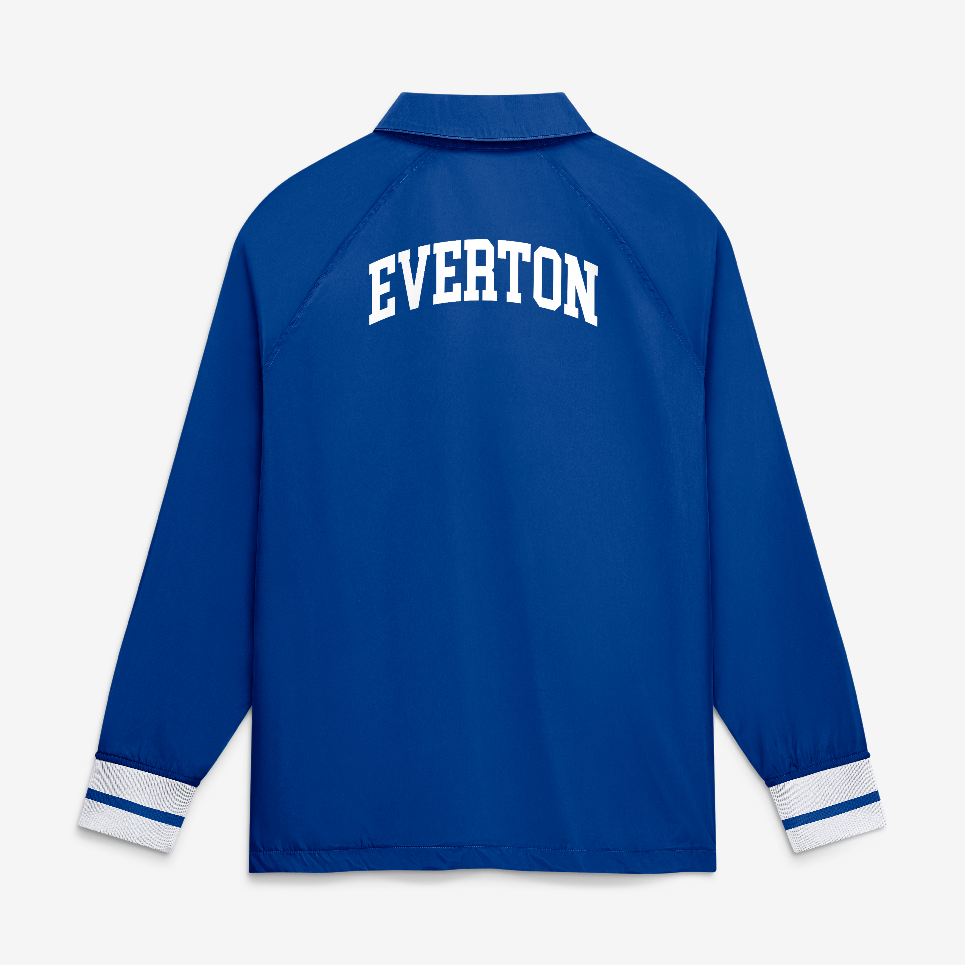 Men's Fanatics Royal Everton Classics Coach Full-Zip Raglan Jacket